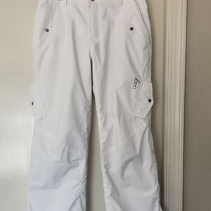 White Orage Snowpants